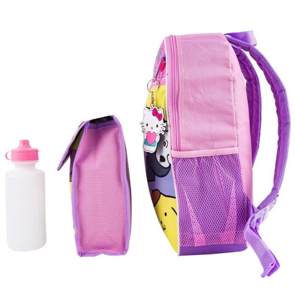 HELLO KITTY AND FRIENDS 5 PIECE BACKPACK SET