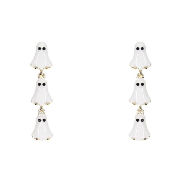 HALLOWEEN GHOST DROP EARRING