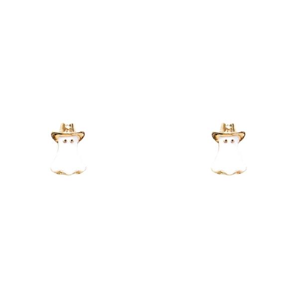 HALLOWEEN GHOST STUD EARRING