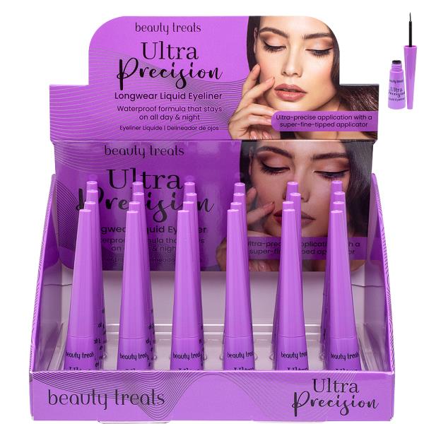 BEAUTY TREATS ULTRA PRECISION LONGWEAR LIQUID EYELINER (24 UNITS)