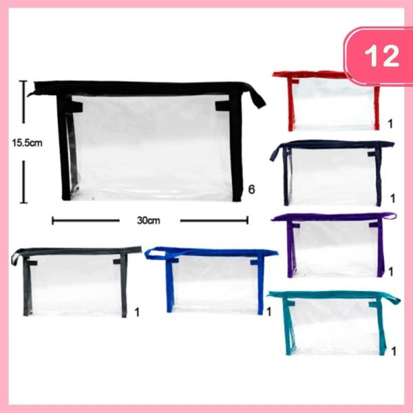 CLEAR BAG (12 UNITS)
