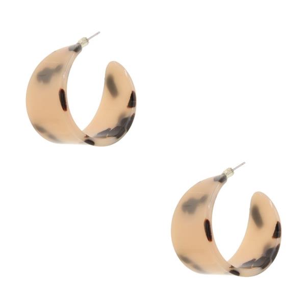 WIDE OPEN HOOP EARRING