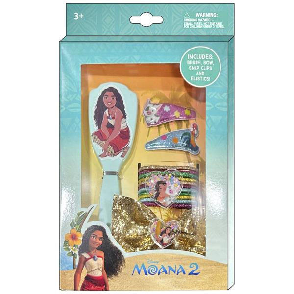 MOANA BRUSH AND HAIR ACCESSORIES
