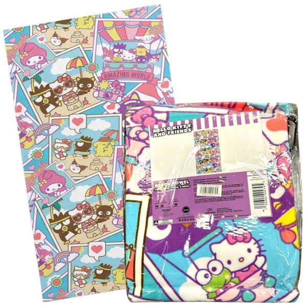 HELLO KITTY BEACH MICROFIBER BEACH TOWEL