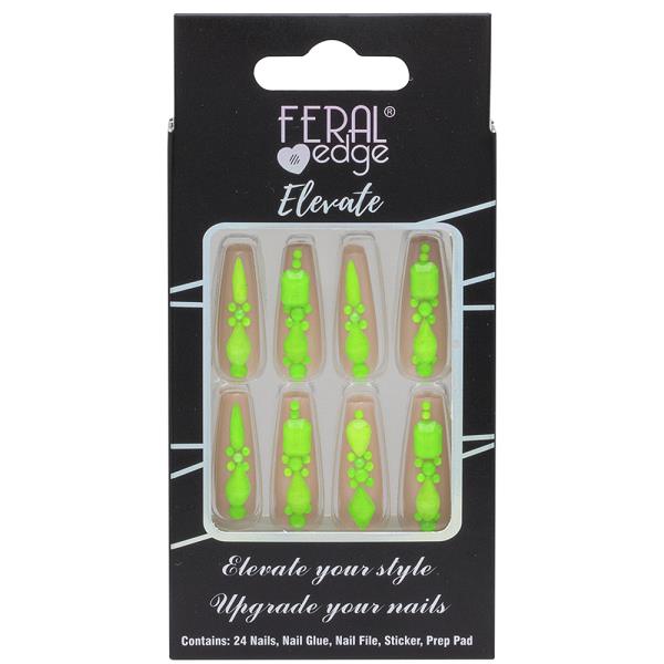 FERAL EDGE ELEVATE DESIGN15 NAIL DECORATION SET