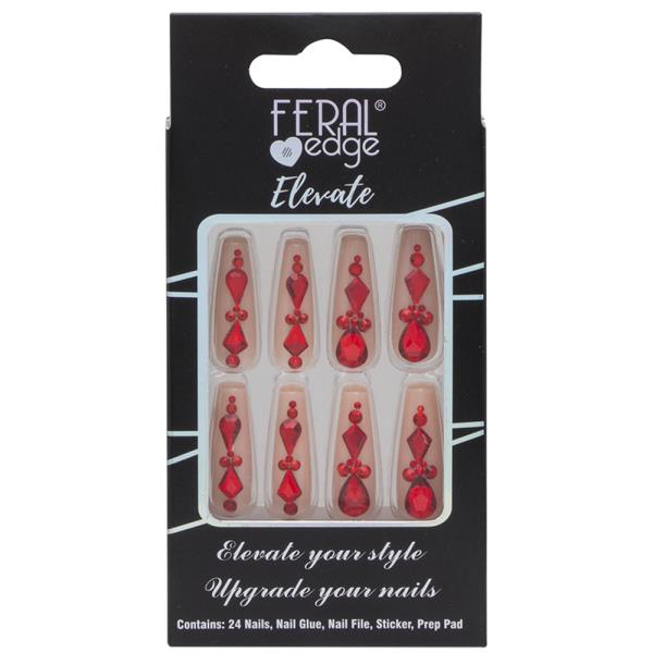 FERAL EDGE ELEVATE DESIGN14 NAIL DECORATION SET