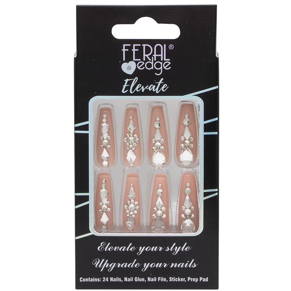 FERAL EDGE ELEVATE DESIGN10 NAIL DECORATION SET
