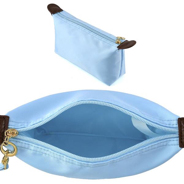 SMOOTH HANDSTRAP ZIPPER CLUTCH BAG