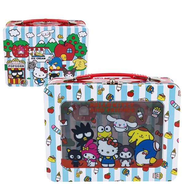 SANRIO HELLO KITTY AND FRIENDS TIN LUNCHBOX