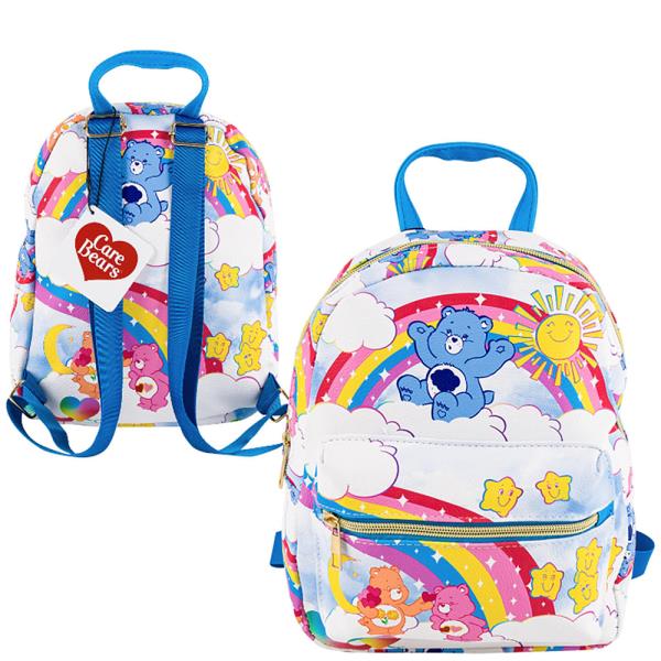 FAST FORWARD CARE BEARS PU LEATHER MINI BACKPACK