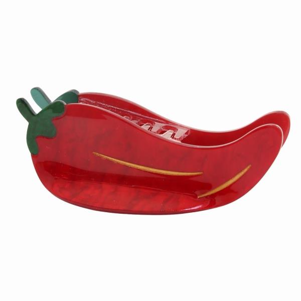 PEPPER HAIR CLAW JAR CLIP