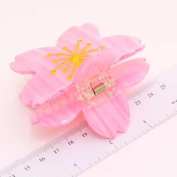 FLOWER HAIR CLAW CLIP