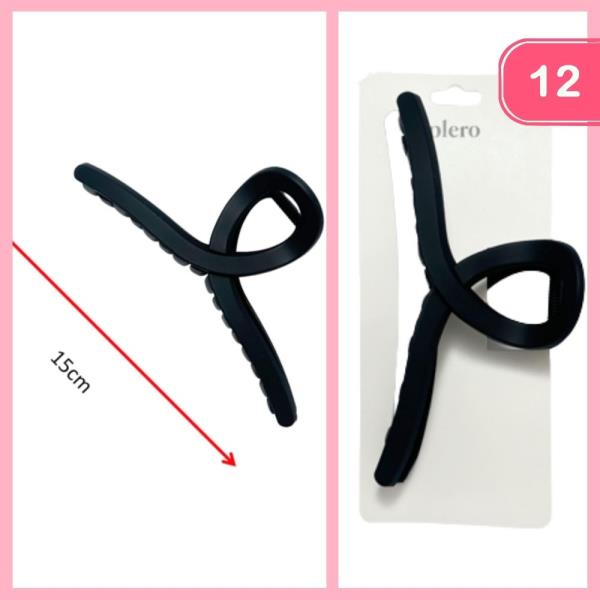 HAIR CLAW CLIP (12 UNITS)
