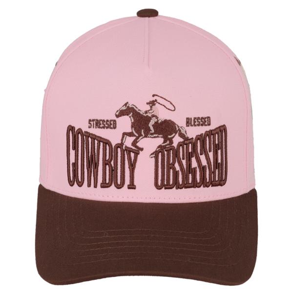 CC COWBOY OBSESSED TRUCKER CAP