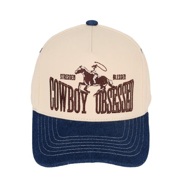 CC COWBOY OBSESSED TRUCKER CAP