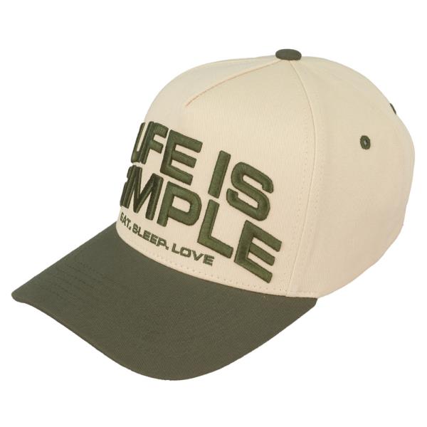 CC LIFE IS SIMPLE TRUCKER CAP