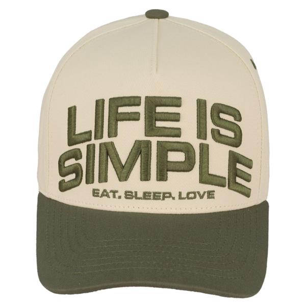 CC LIFE IS SIMPLE TRUCKER CAP