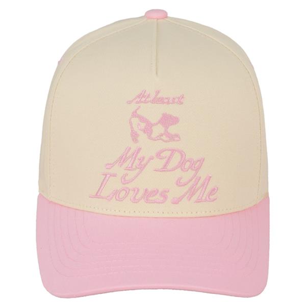 CC MY DOG LOVES ME TRUCKER CAP