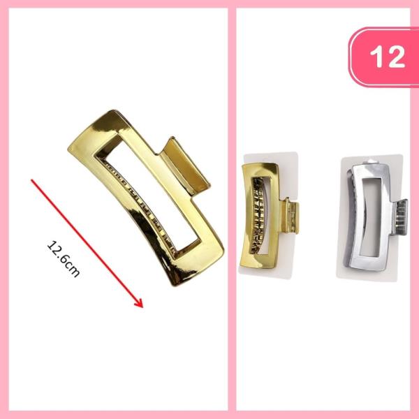 HAIR CLAW CLIP (12 UNITS)