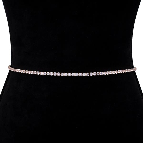 CRYSTAL FASHION HOOK BELT