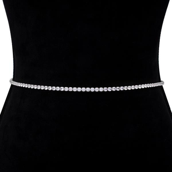 CRYSTAL FASHION HOOK BELT
