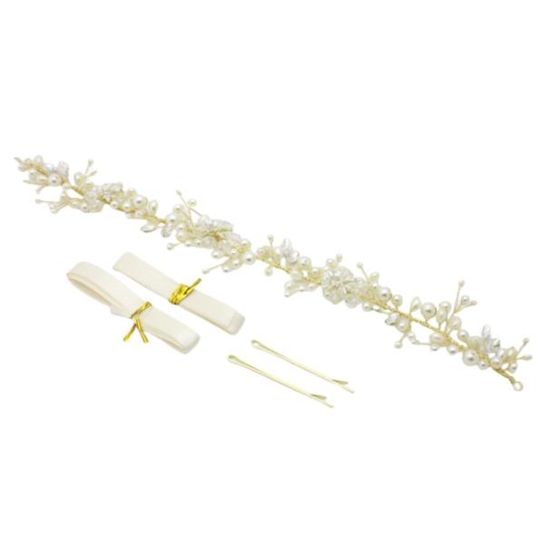 PEARL BEAD HAIR VINE
