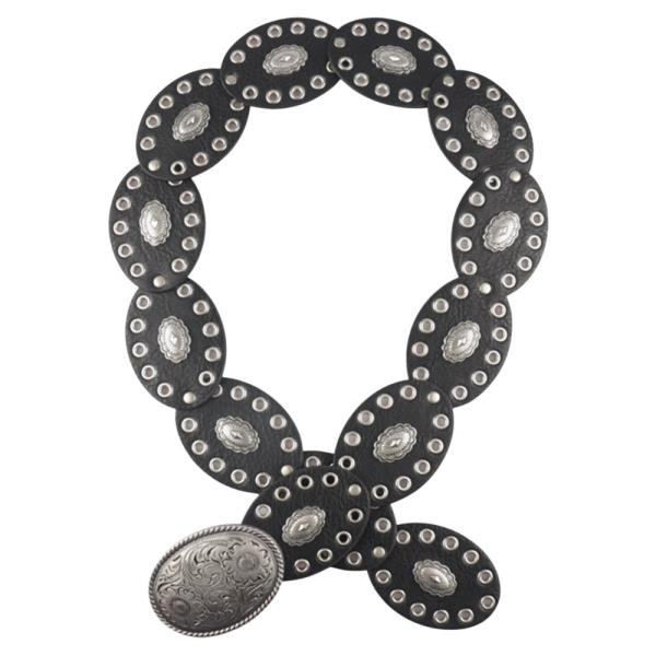 Y2K WESTERN OVAL SHAPE BELT