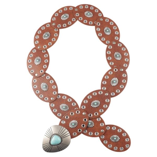 Y2K WESTERN OVAL SHAPE BELT
