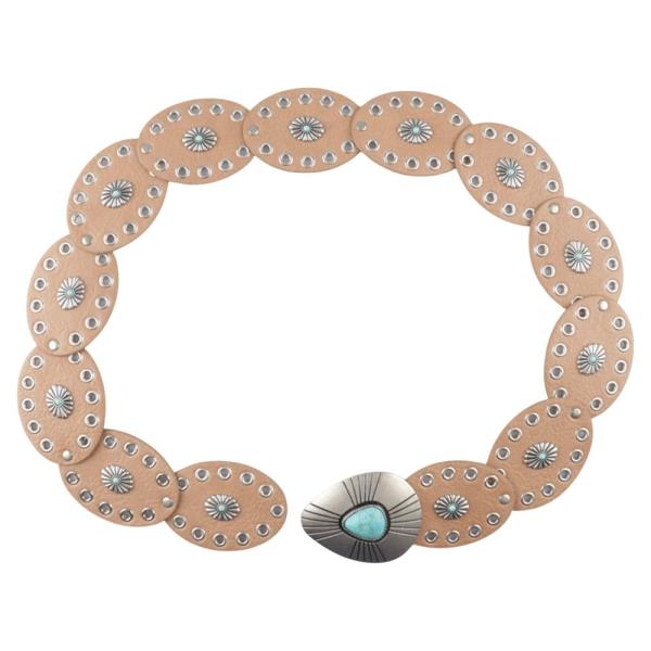 Y2K WESTERN OVAL SHAPE BELT