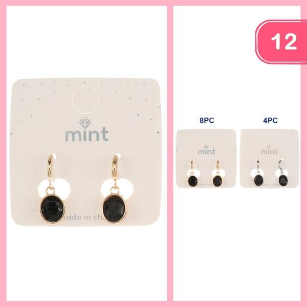 TONE DROP EARRINGS (12 UNITS)