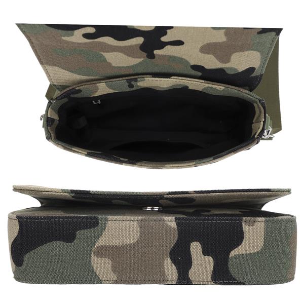 TEXTURE PRINTED MINI BAG CROSSBODY BAG