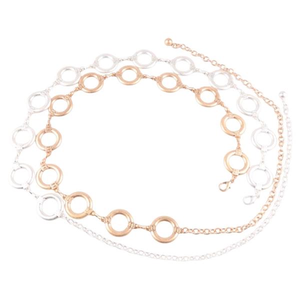 METAL ROUND LINK CHAIN BELT
