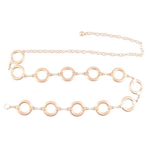 METAL ROUND LINK CHAIN BELT