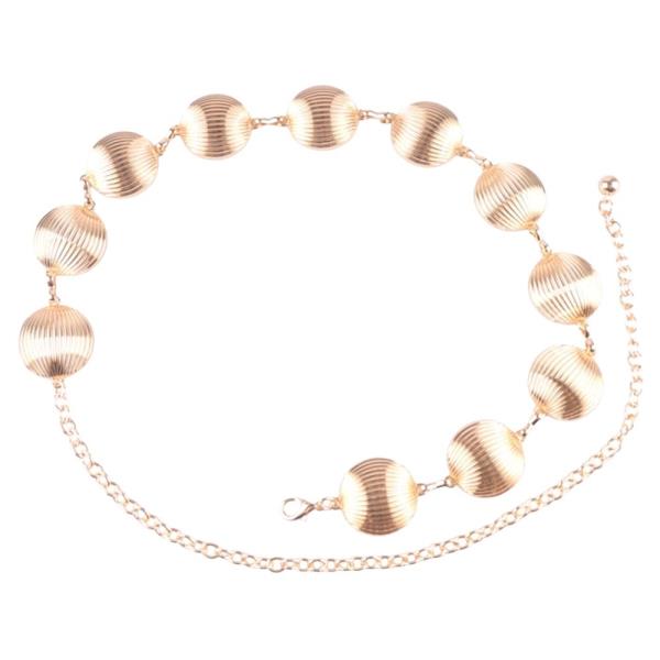 METAL BALL LINKED CHAIN BELT