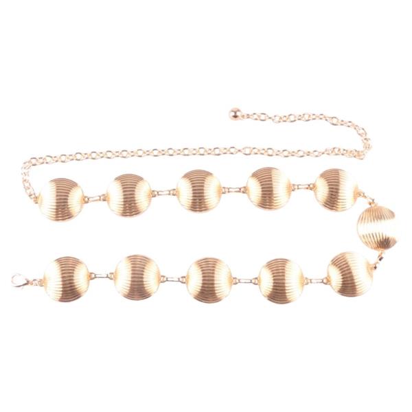 METAL BALL LINKED CHAIN BELT
