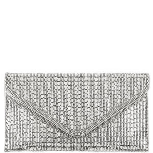 CHIC FASHION FLAP CLUTCH BAG