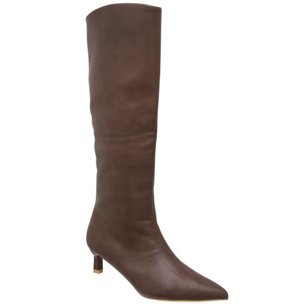 SMOOTH MINI HEEL BOOTS 12 PAIRS