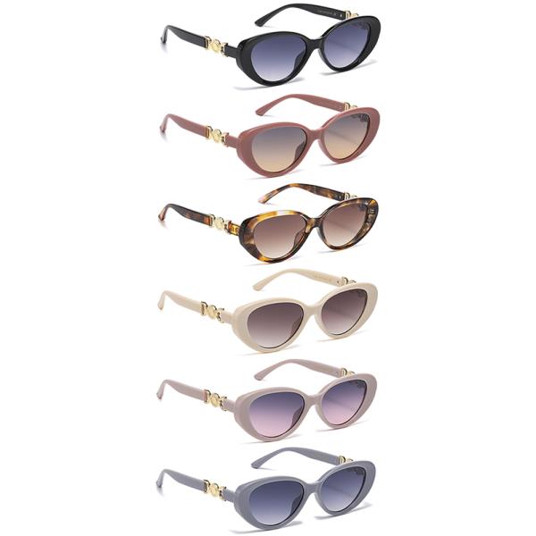 CHIC OVAL SUNGLASSES 1DZ