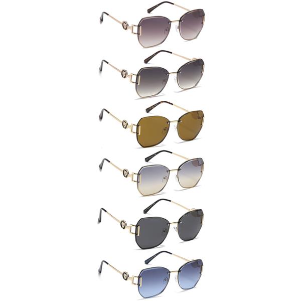 MODERN DESIGN ROUND SQUARED SUNGLASSES 1DZ