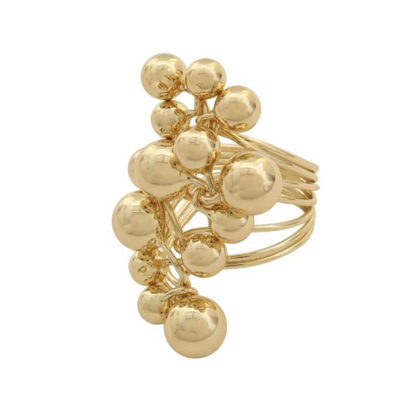 BALL BEAD METAL RING