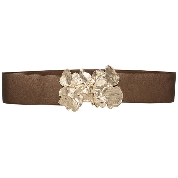 FLORAL METAL BELT