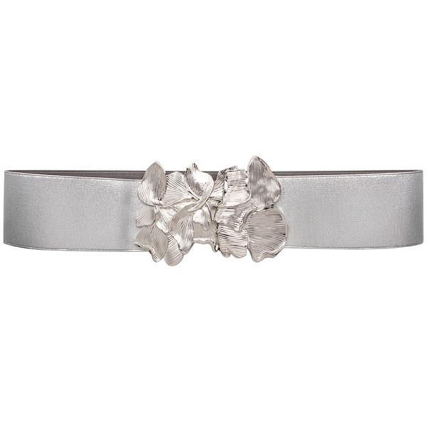 FLORAL METAL BELT