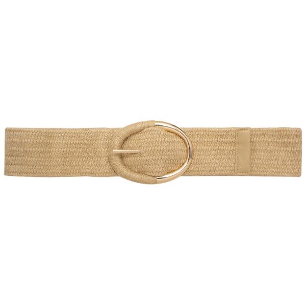 OVAL FASHION BUCKLE BELT