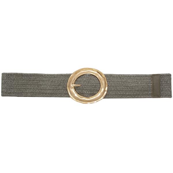 ROUND METAL BUCKLE BELT