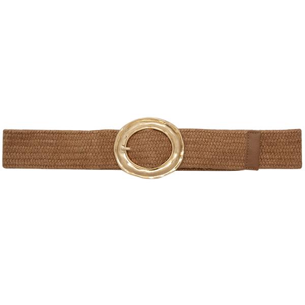 ROUND METAL BUCKLE BELT