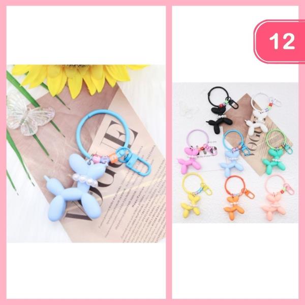 BALLOON DOG KEYCHAIN (12 UNITS)