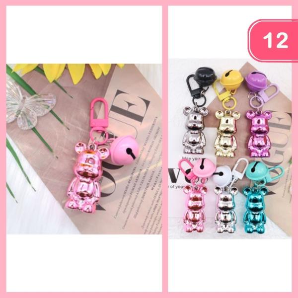 BEAR KEYCHAIN (12 UNITS)