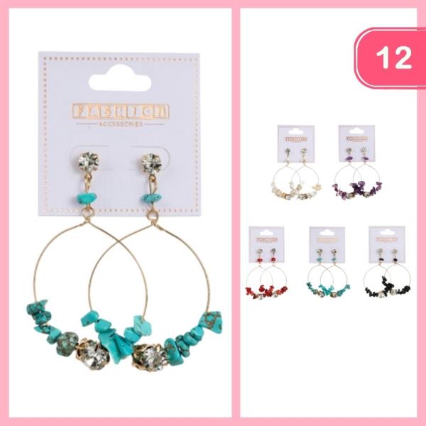 DANGLE EARRING (12 UNITS)