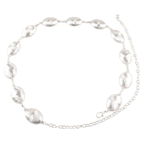 METAL OVAL CHAIN BELT