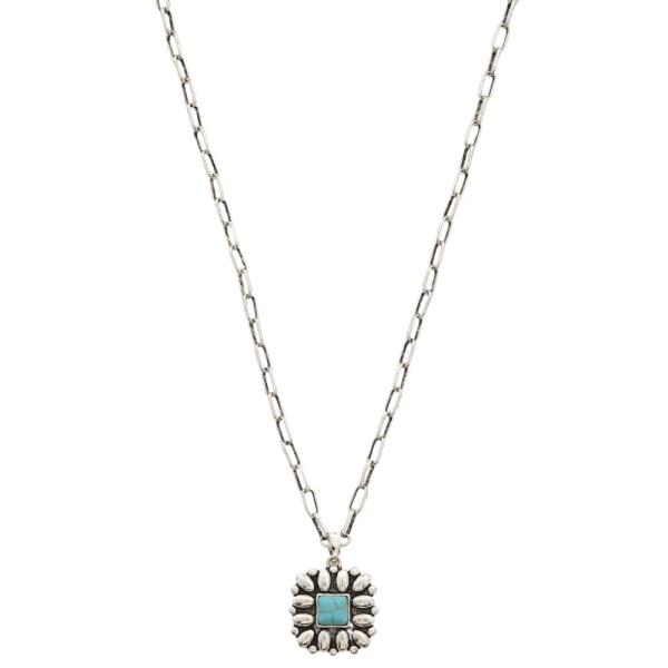 WESTERN PENDANT NECKLACE